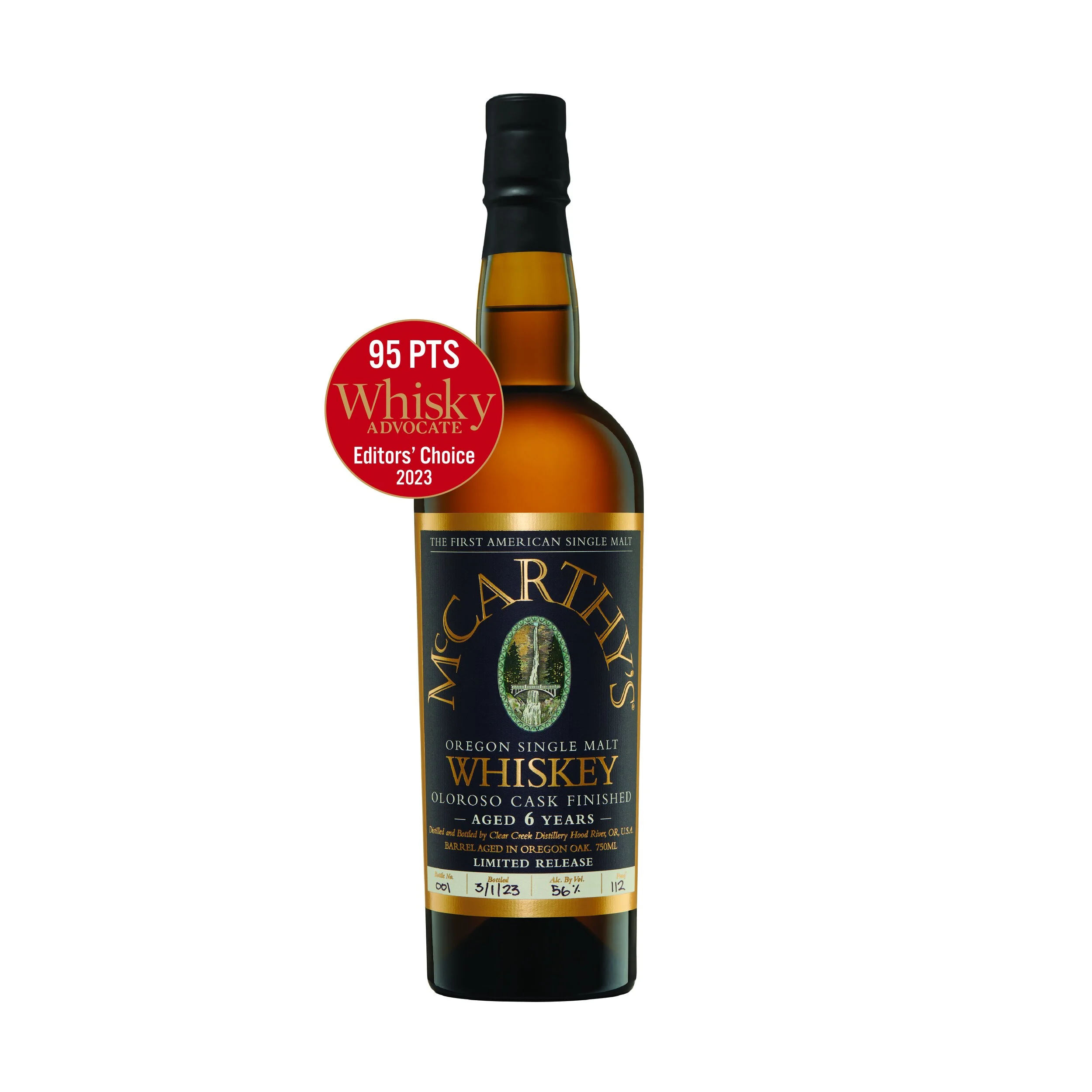 McCarthy's Oregon Single Malt — Hood River Distillers